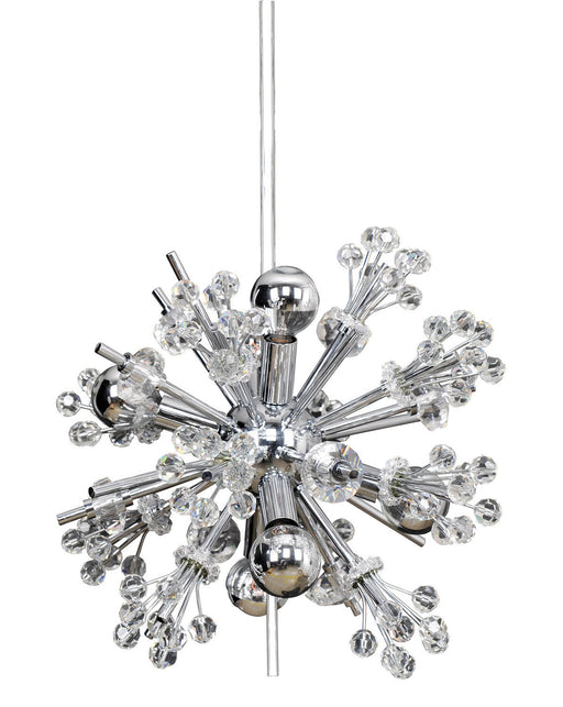 Constellation 6-Light Mini Chandelier in Polished Chrome