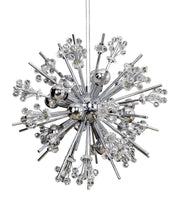 Constellation 10-Light Chandelier in Polished Chrome
