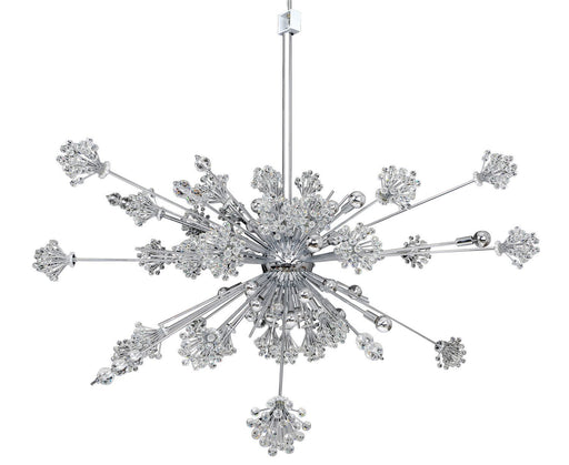 Constellation 46-Light Chandelier in Polished Chrome