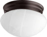 Transitional Ceiling Mount in Oiled Bronze