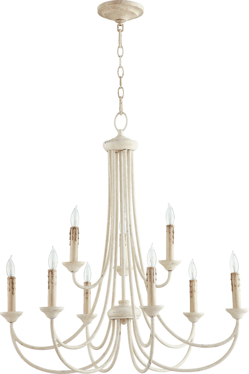 Brooks 9-Light Chandelier - Lamps Expo