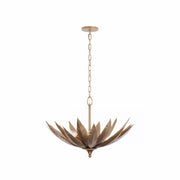 Zanara 3-Light 19" Pendant in Brass Kisser