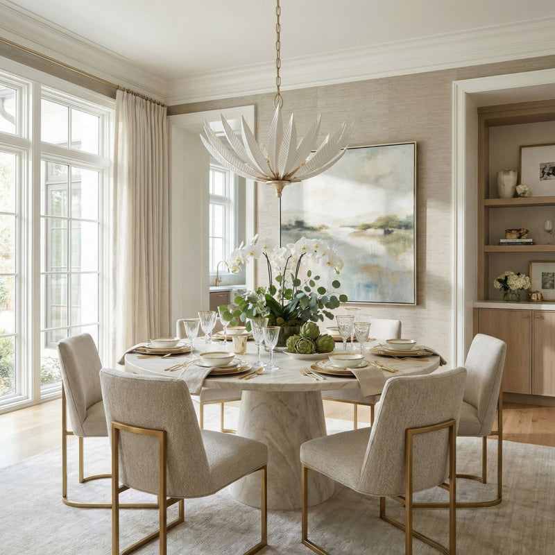 Zanara 6-Light 26" Pendant in Gold Dust