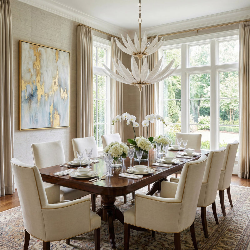 Zanara 9-Light 26" Multi-Tier Pendant in Gold Dust