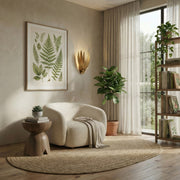 Zanara 12" Wall Sconce in Brass Kisser