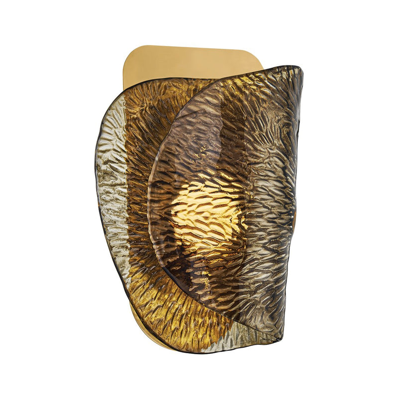 Klara Wall Sconce in Vintage Brass