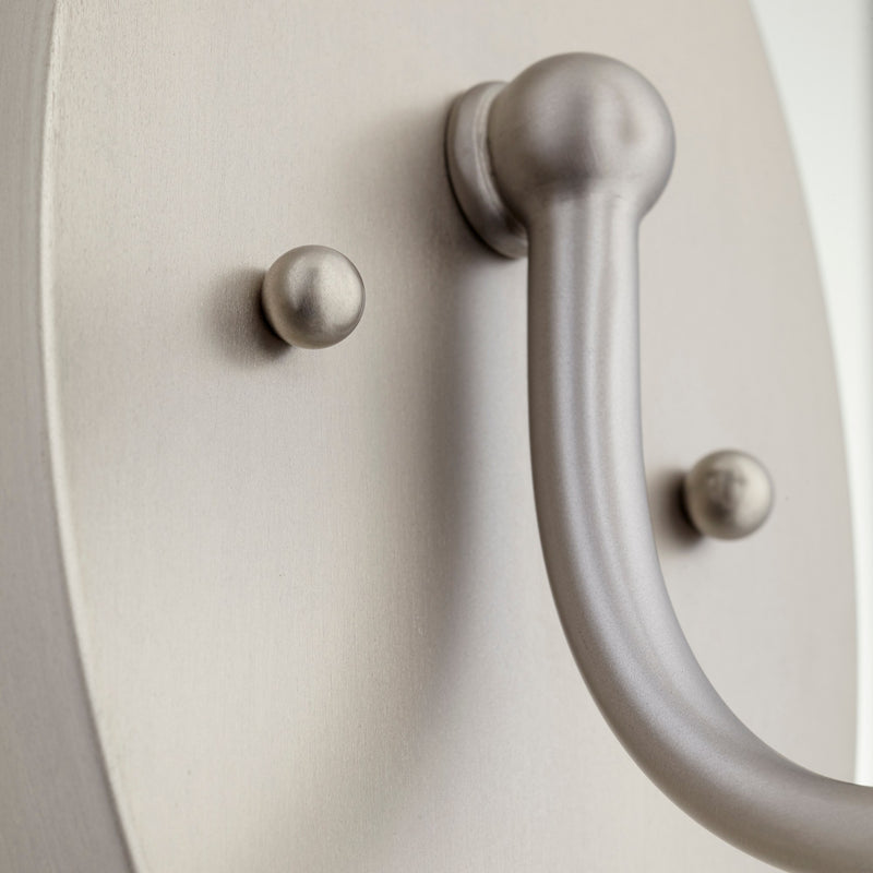 Brooks 1 Light Wall Sconce in Satin Nickel