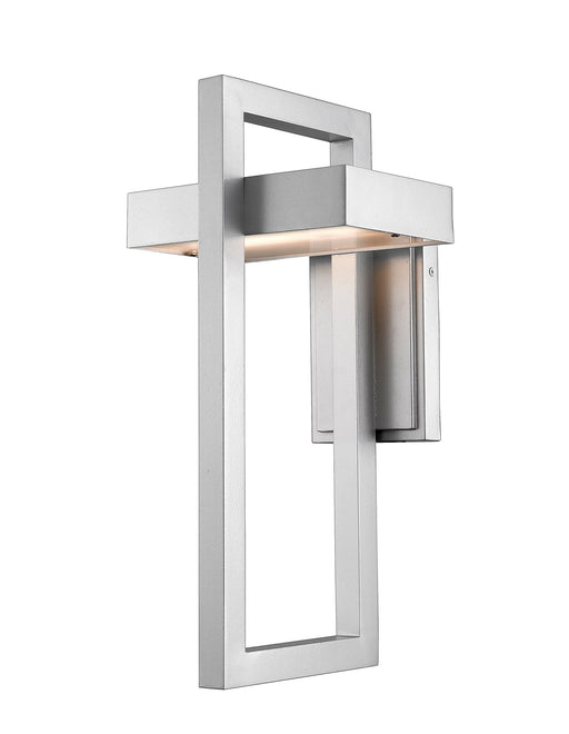 Luttrel 1 Light 8.625" Outdoor Wall Light, Silver in Silver