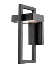 Luttrel 1 Light 7.125" Outdoor Wall Light in Black