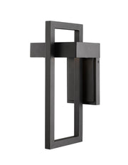 Luttrel 1 Light 7.125" Outdoor Wall Light in Black