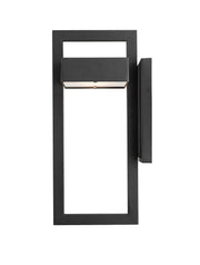 Luttrel 1 Light 7.125" Outdoor Wall Light in Black
