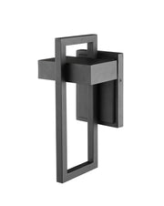 Luttrel 1 Light 5.5" Outdoor Wall Light in Black