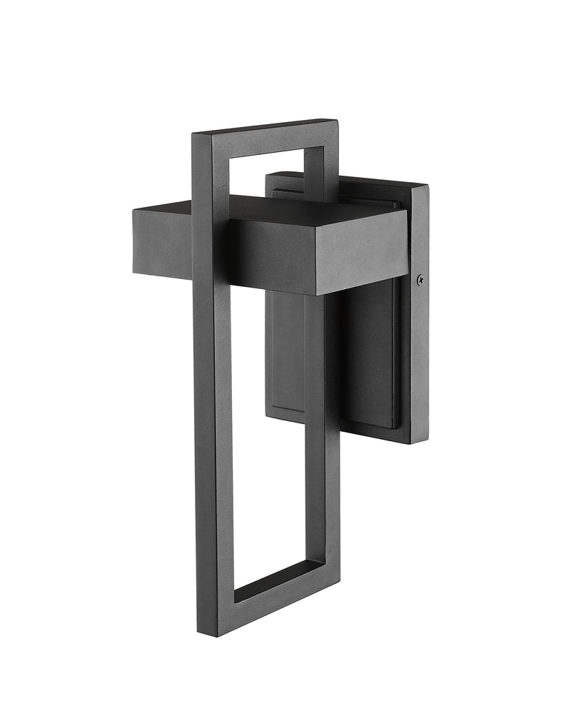 Luttrel 1 Light 5.5" Outdoor Wall Light in Black