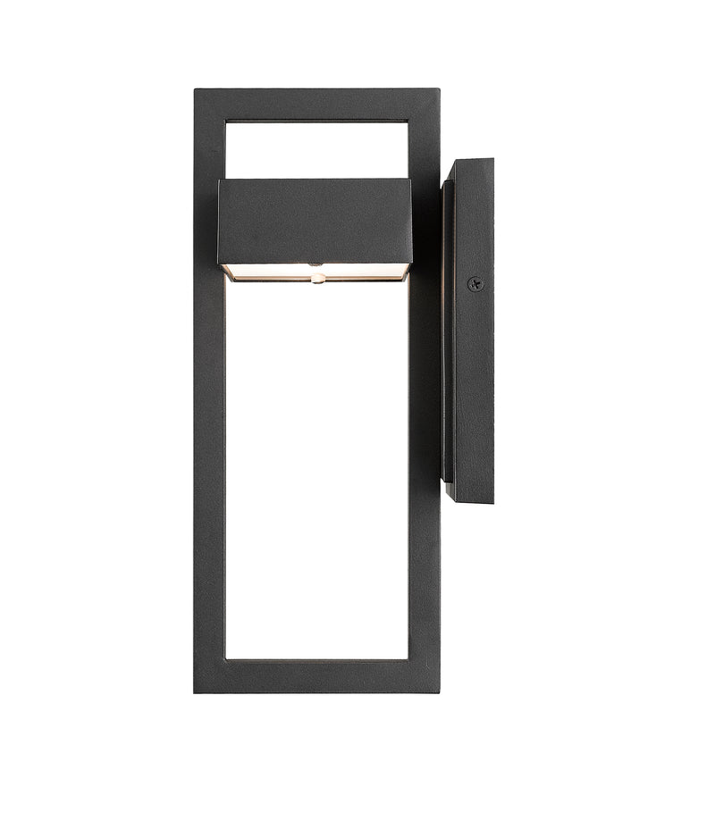 Luttrel 1 Light 5.5" Outdoor Wall Light in Black