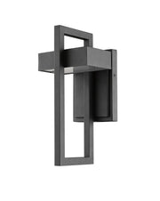 Luttrel 1 Light 5.5" Outdoor Wall Light in Black