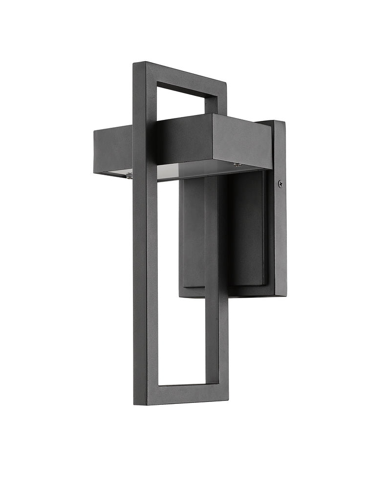Luttrel 1 Light 5.5" Outdoor Wall Light in Black