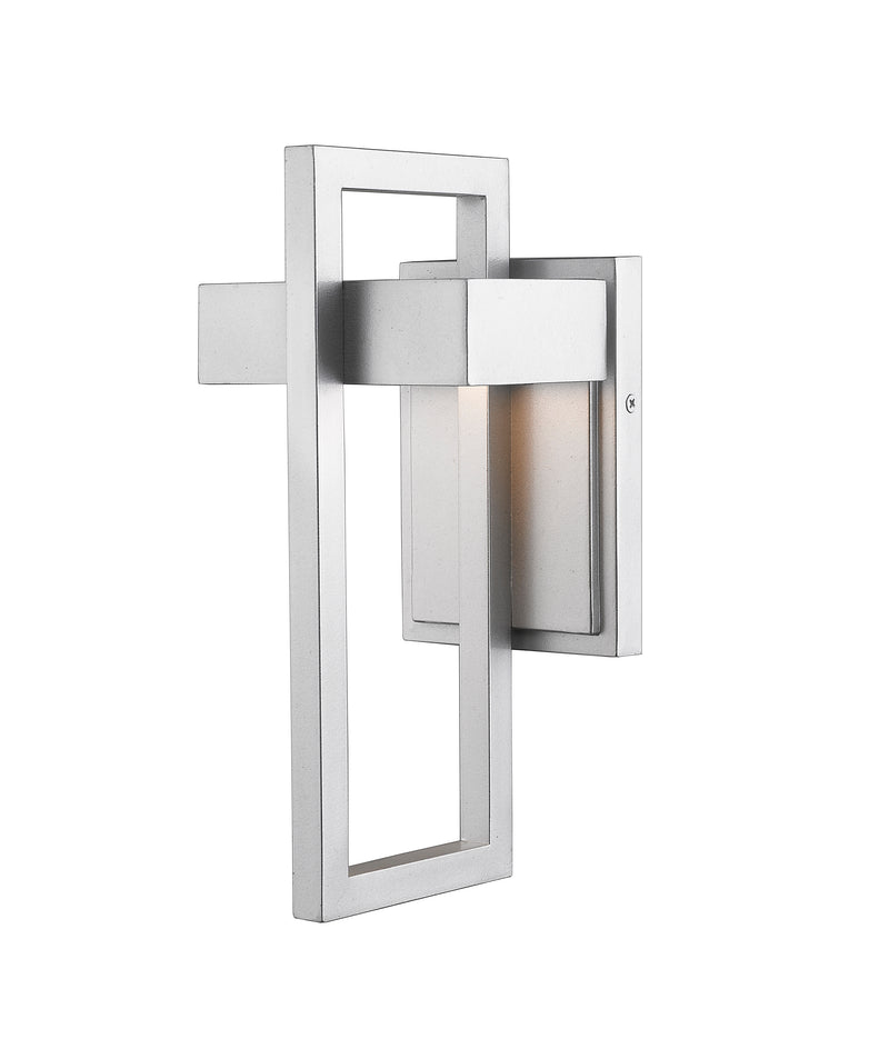 Luttrel 1 Light 5.5" Outdoor Wall Light in Silver