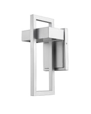 Luttrel 1 Light 5.5" Outdoor Wall Light in Silver