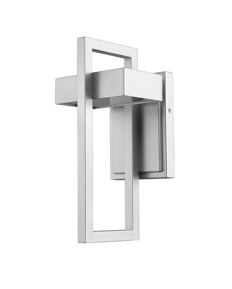 Luttrel 1 Light 5.5" Outdoor Wall Light in Silver