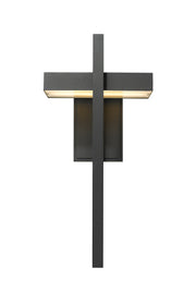Luttrel 1 Light 11.75" Outdoor Wall Light in Black