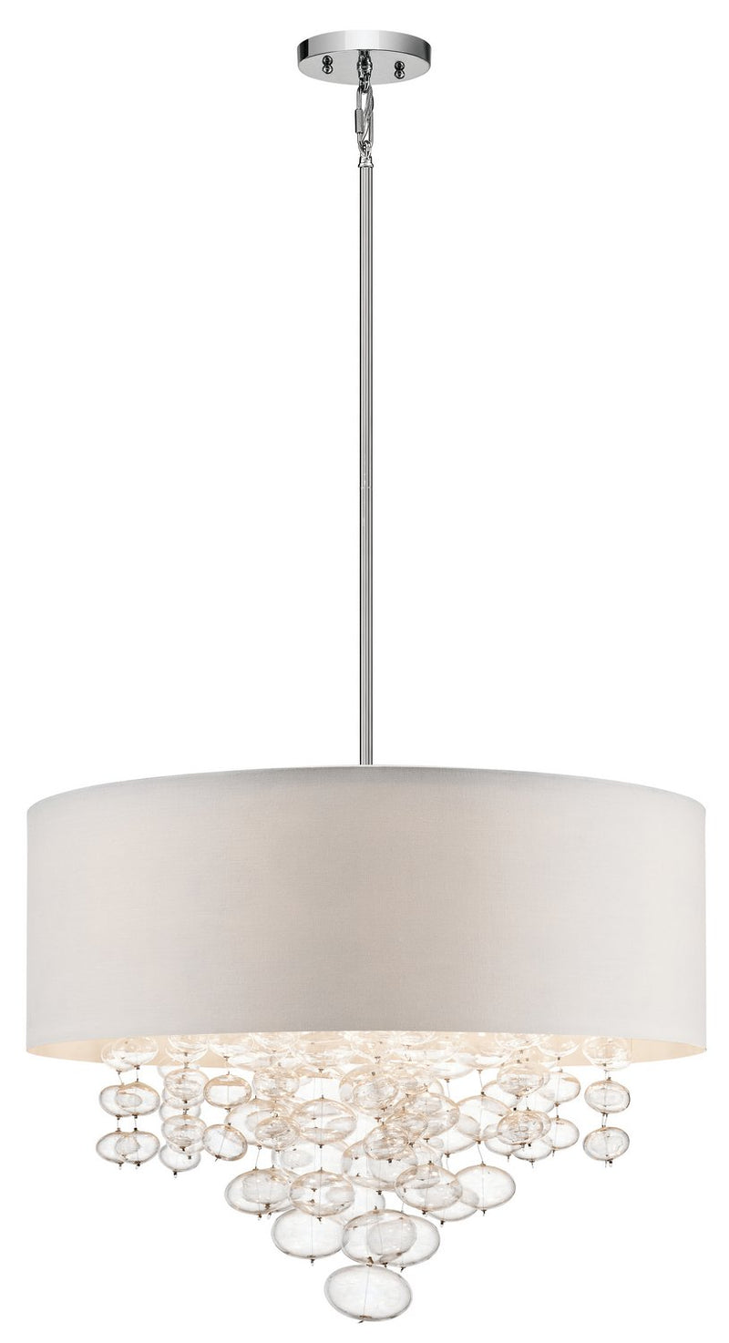 Piatt 5-Light Pendant in Chrome