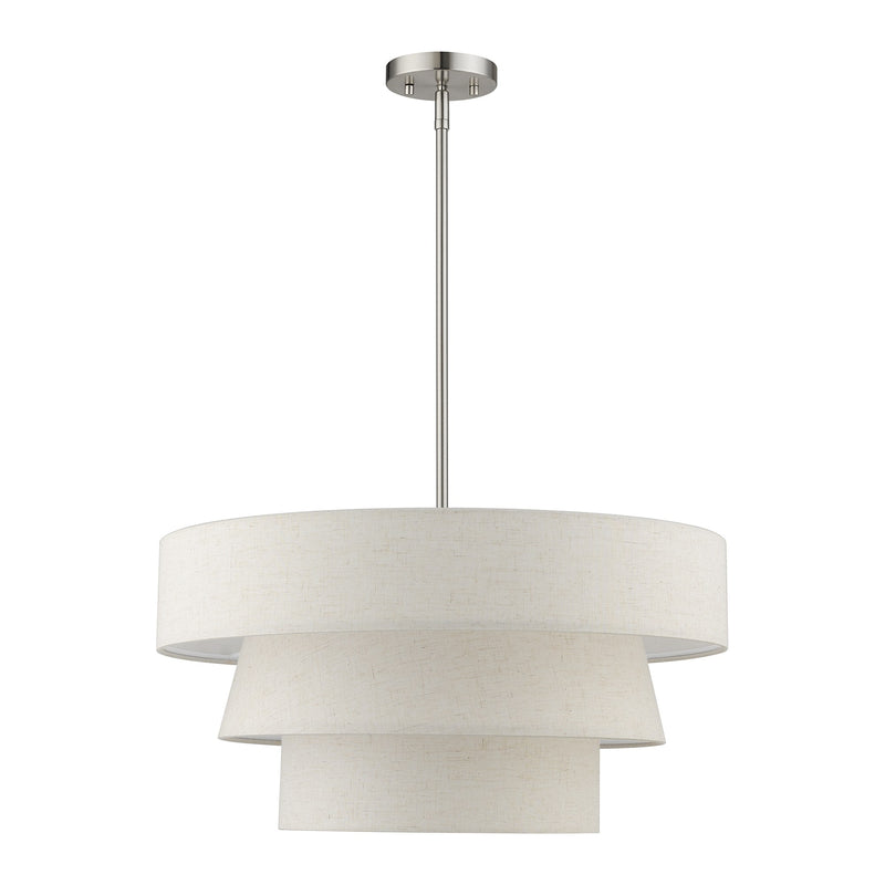 Chandler 4-Light Chandelier in Brushed Nickel