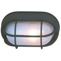 Bulkheads 1-Light Flushmount in Textured Matte Black