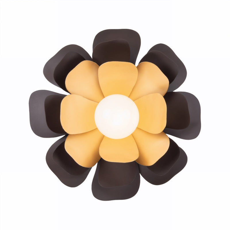 Botanic Panic 13" Wall / Ceiling Light in Dark Bronze / French Gold