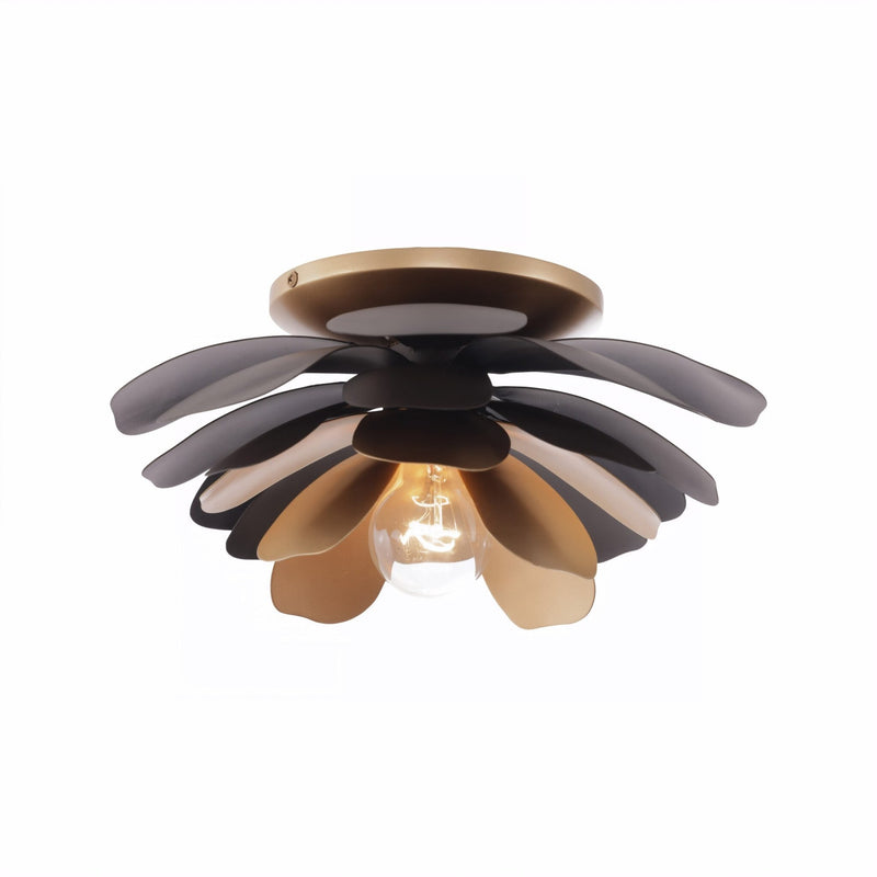 Botanic Panic 13" Wall / Ceiling Light in Dark Bronze / French Gold