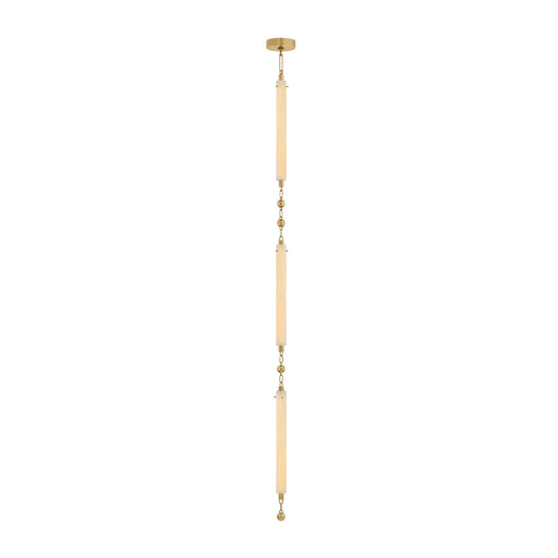 Parigi 3-Light Pendant in Vintage Brass