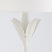 Broche 6 Light 32" Chandelier in Matte White