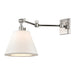 Hillsdale 1-Light Swing Arm Wall Sconce - Lamps Expo
