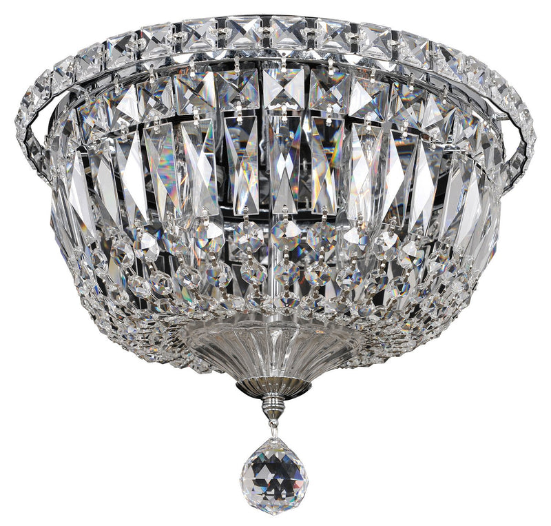 Betti 4-Light Flush Mount in Polished Chrome