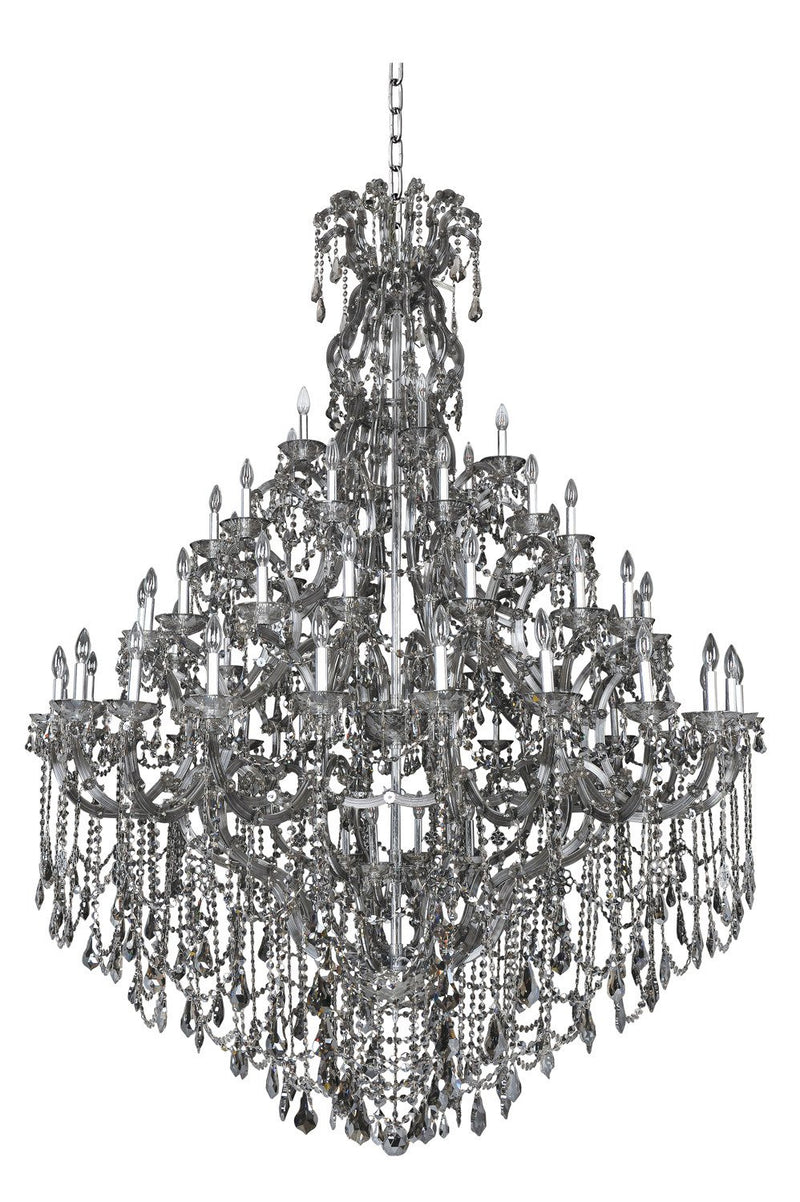 Brahms 66-Light Chandelier in Polished Chrome