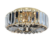 Julien 2-Light Flush Mount in Gold