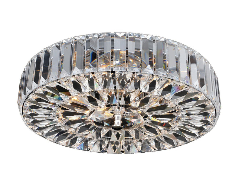 Julien 4-Light Flush Mount in Polished Chrome