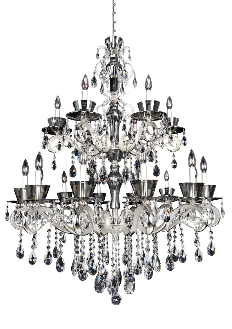 Locatelli 18-Light Chandelier in Silver