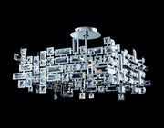 Vermeer 8-Light Pendant in Polished Chrome