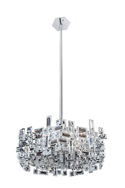 Vermeer 6-Light Pendant in Polished Chrome