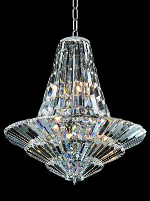 Auletta 18-Light Chandelier in Polished Chrome