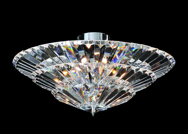 Auletta 10-Light Convertible Pendant in Polished Chrome