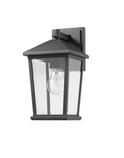Beacon 1 Light 6.25" Outdoor Wall Light in Black