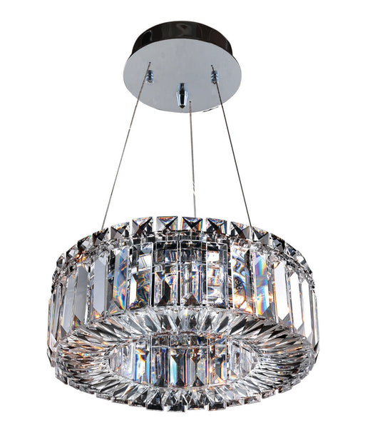 Rondelle 3-Light Pendant in Polished Chrome