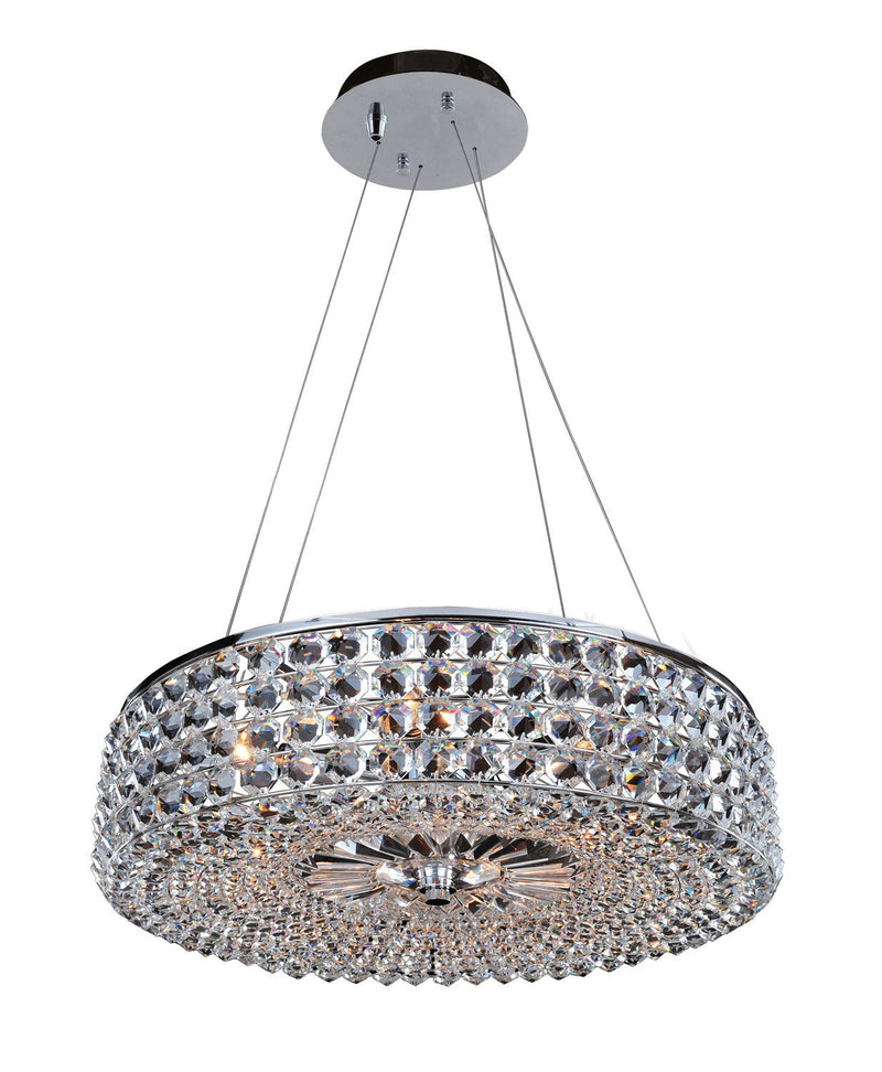Arche 6-Light Pendant in Polished Chrome