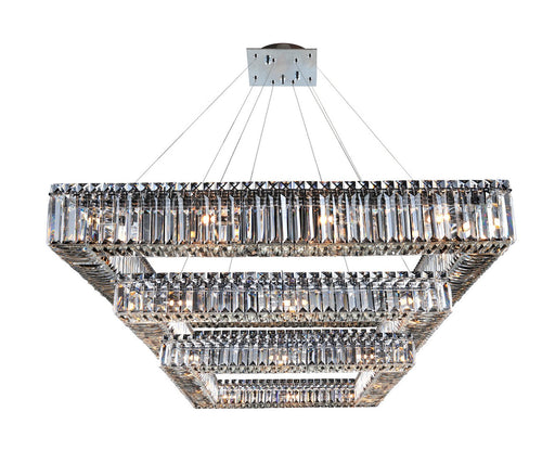 Quadro 36-Light Pendant in Polished Chrome