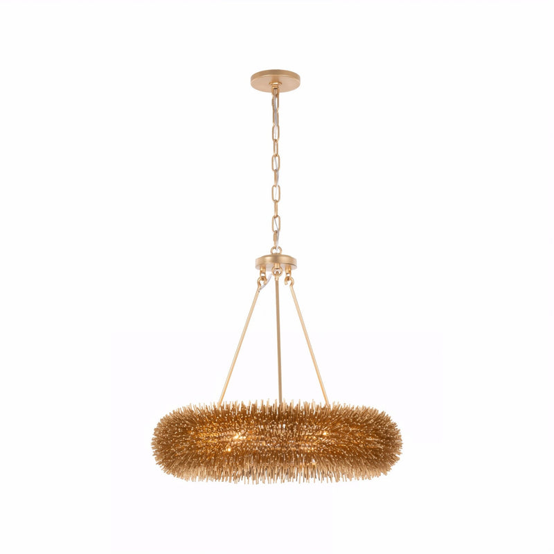 Urchin 6-Light 24" x 18.4" Pendant in Gold