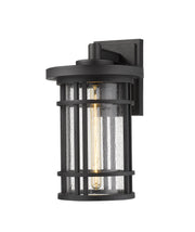 Jordan 1 Light 10" Outdoor Wall Light in Black