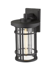 Jordan 1 Light 10" Outdoor Wall Light in Black