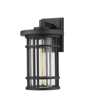 Jordan 1 Light 10" Outdoor Wall Light in Black
