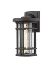 Jordan 1 Light 10" Outdoor Wall Light in Oil Rubbed Bronze